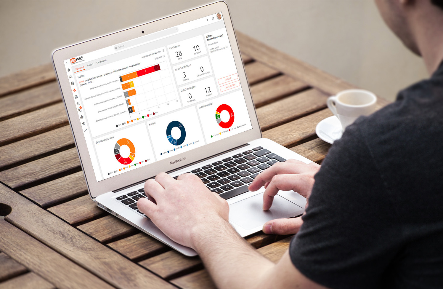 Bewerbermanagement-System von HR Puls