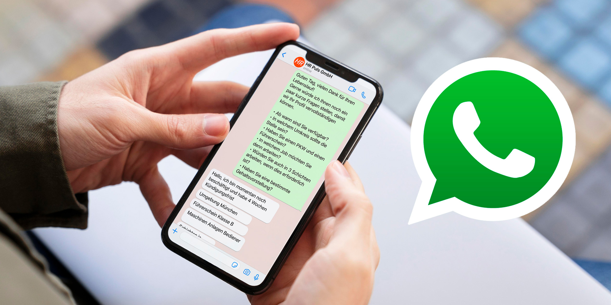 WhatsApp Chatbots erleichtern den Bewerbungsprozess