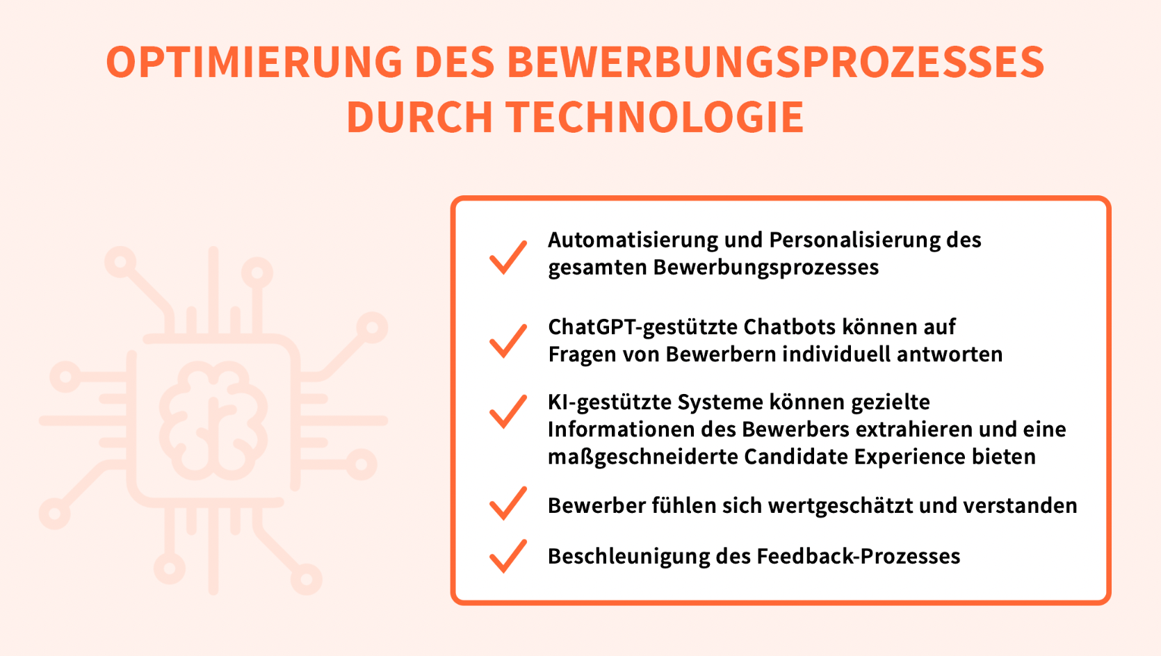 Vorteil von Rekrutierung Technologien durch KI