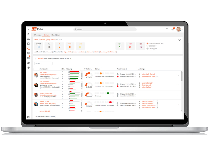 HRpuls Bewerbermanagement- Transparente und automatisierte Prozesse HRpuls Bewerbermanagement- Transparente und automatisierte Prozesse